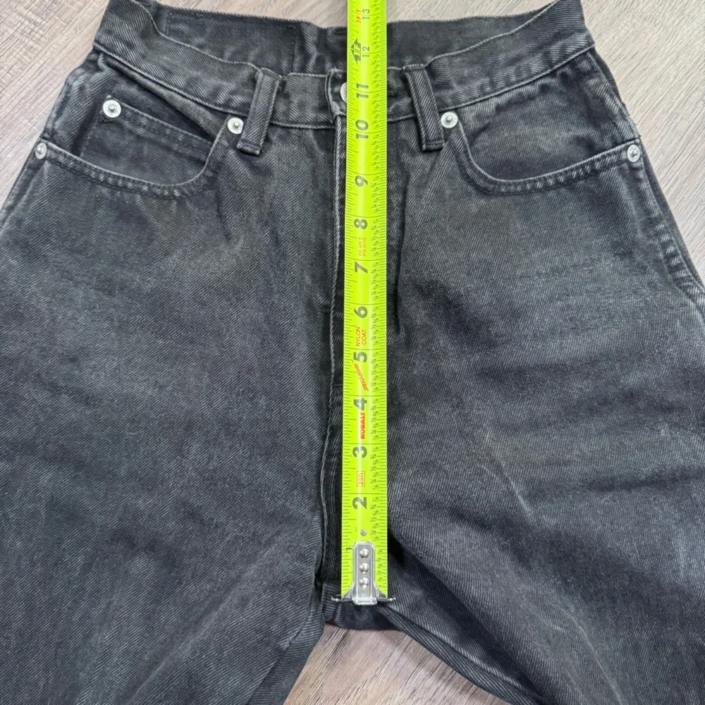 Jordache Vintage Basic Black Denim Jeans - Size 3/4 - Picture 6 of 12